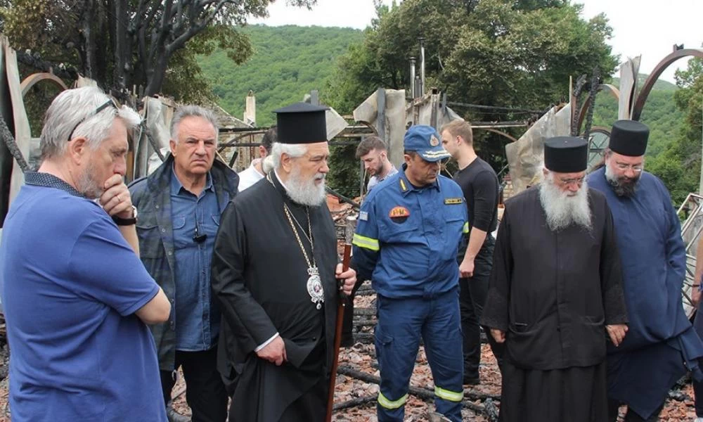 Μονή Βαρνάκοβας: Γενικό πένθος για την απώλεια της αυτοκρατορικής εικόνας της Παναγίας